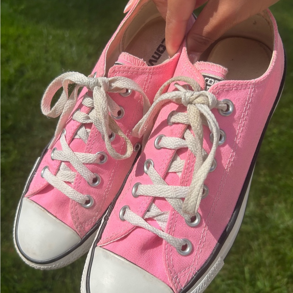 Converse Pink Athletic Shoes